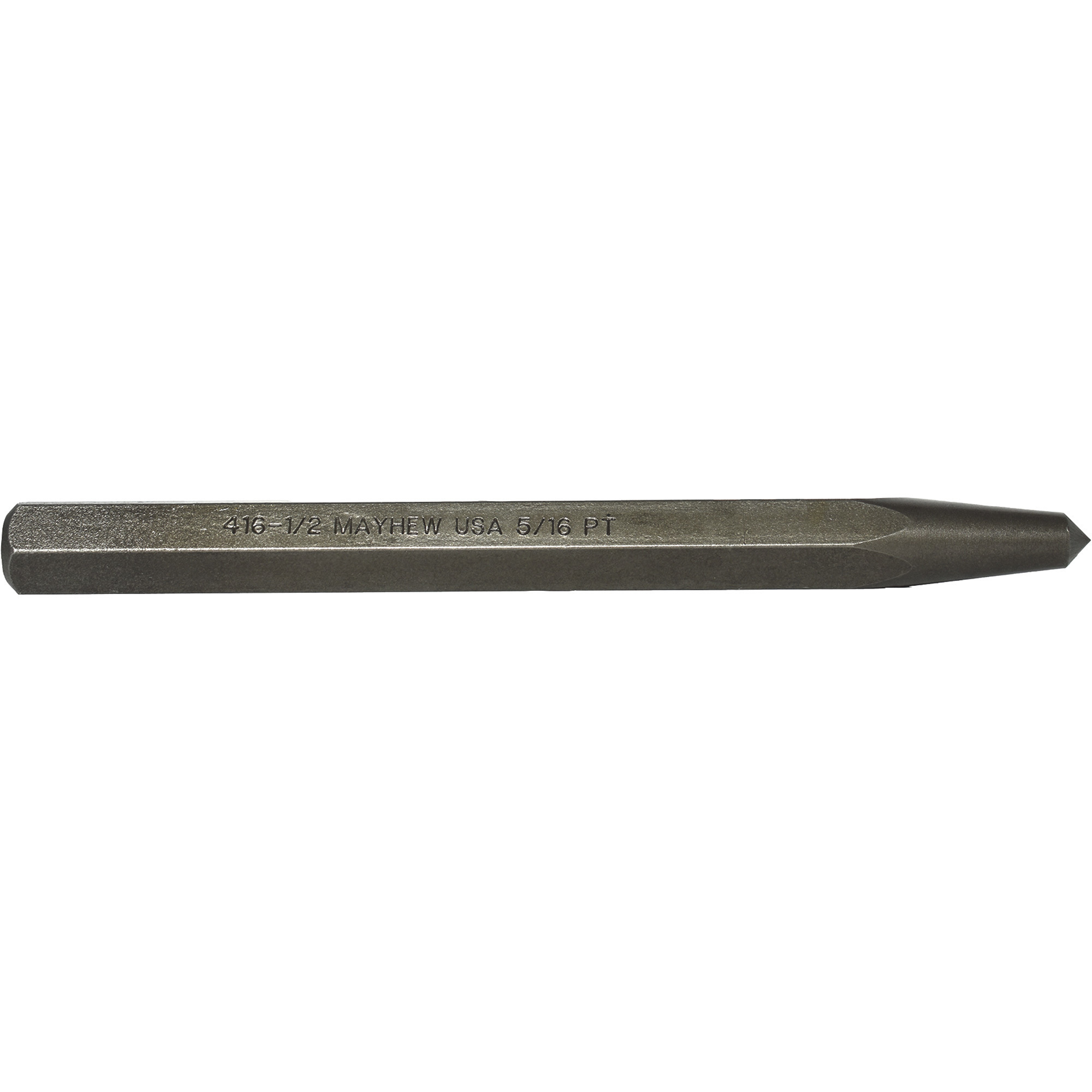 Mayhew Center Punch, 1/2in. x 6in., Model# 41702